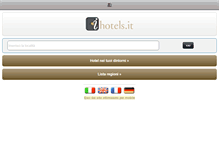 Tablet Screenshot of ihotels.it